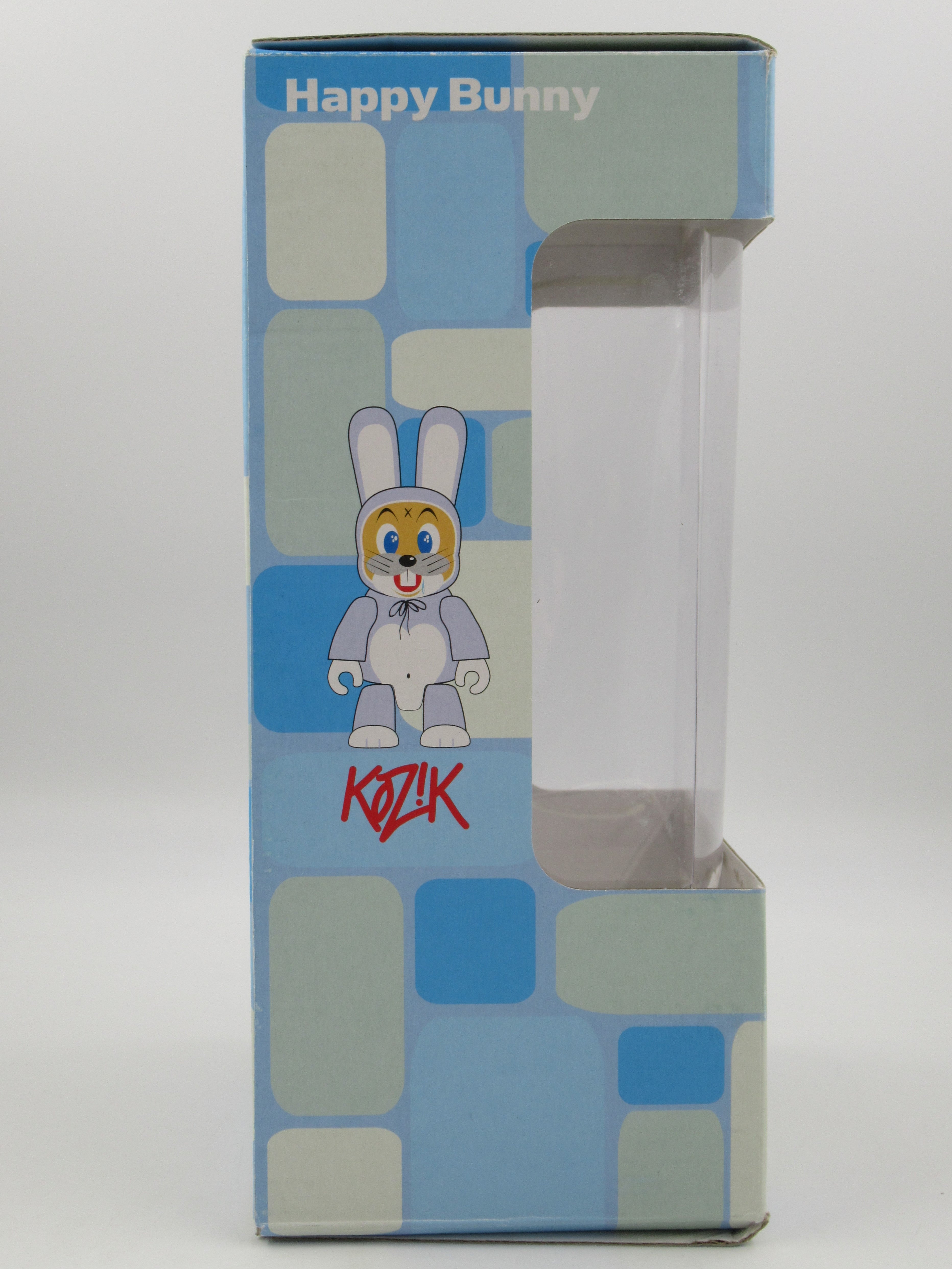 QEE COLLECTION Happy Bunny (Green) 10" Vinyl Figure - Frank Kozik x Toy2R (2006) Designer Art Toy